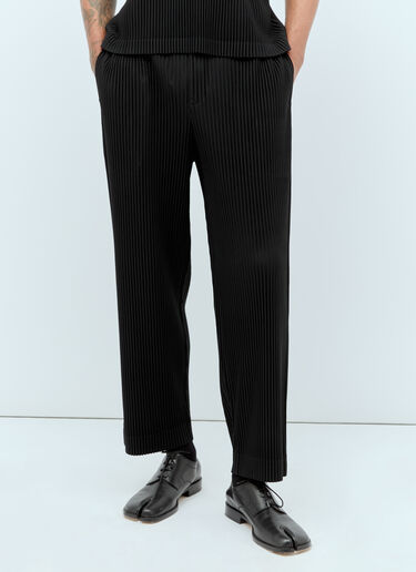Homme Plissé Issey Miyake 월별 색상: 3월 플리츠 팬츠  블랙 hmp0156013