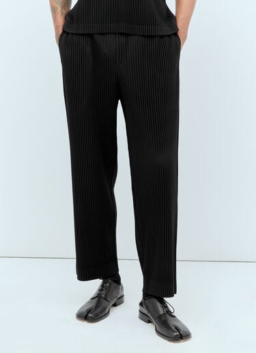 Homme Plissé Issey Miyake Monthly Colors: March Pleasted Pants Black hmp0156013