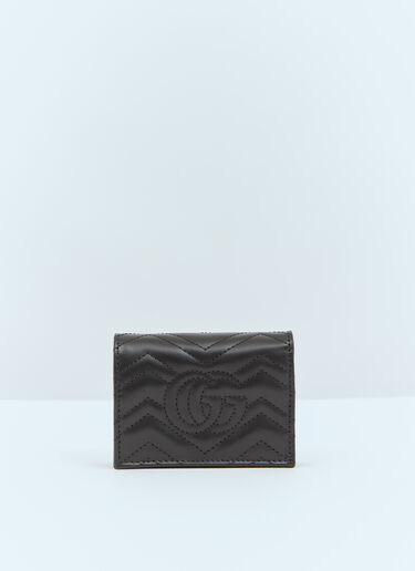 Gucci GG Marmont Card Case Wallet Black guc0237026