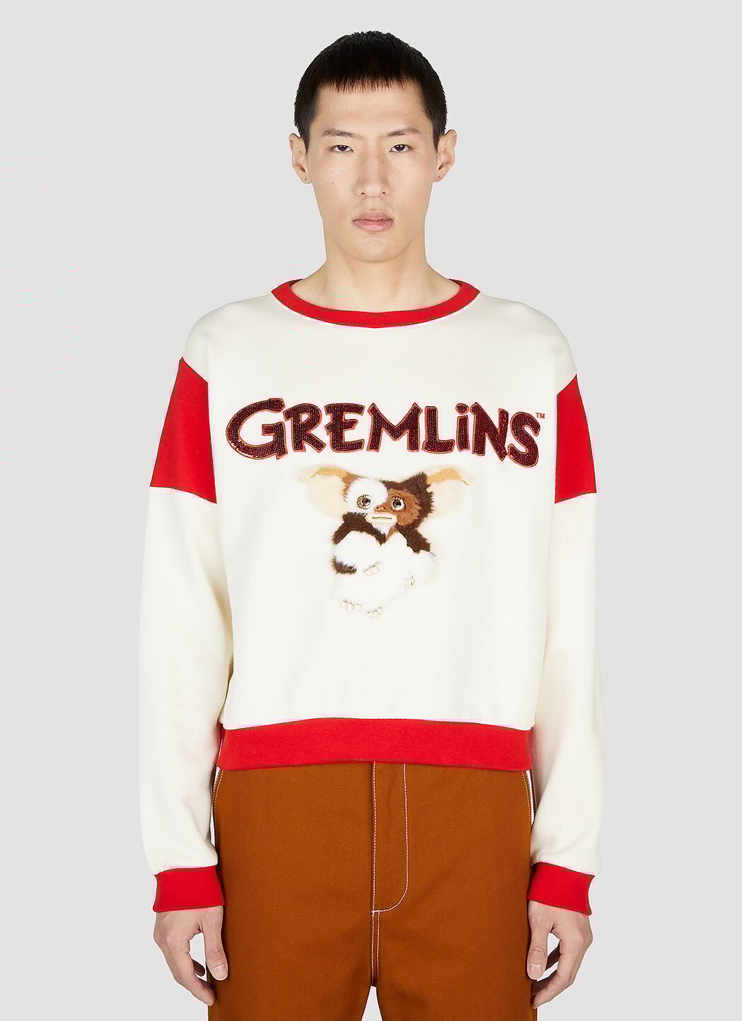 Gucci stripe sweatshirt on sale