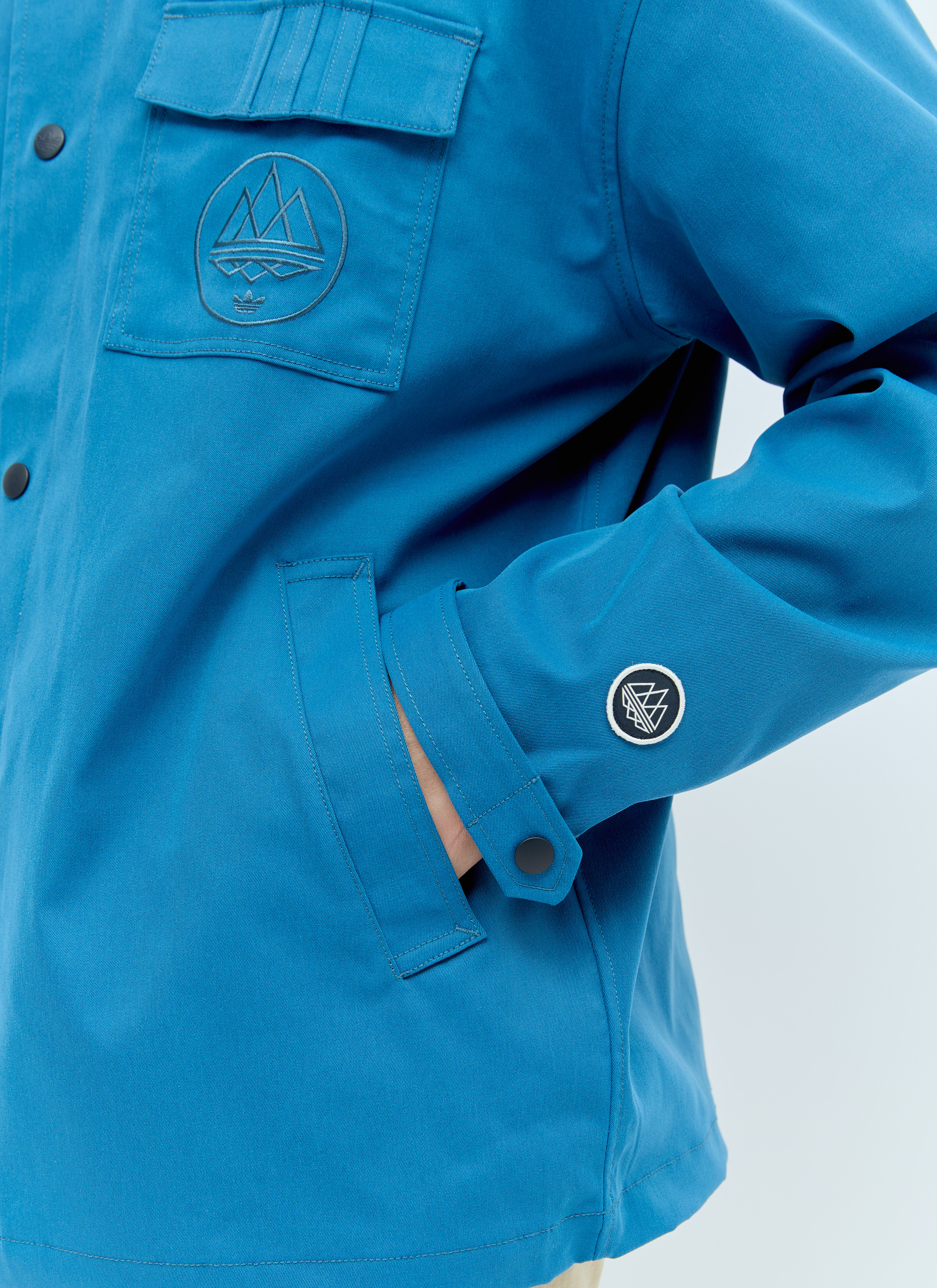 adidas Originals by SPZL Men s Wingrove Jacket in Blue LN CC