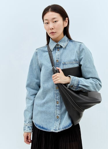 TOTEME Belted Tote Bag Black tot0257042