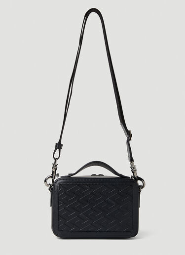 Greca Mini Messenger Crossbody Bag Versace Greca Mini Messenger Crossbody Bag Black ver0151033