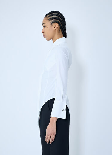Jean Paul Gaultier Corset Shirt White jpg0260009