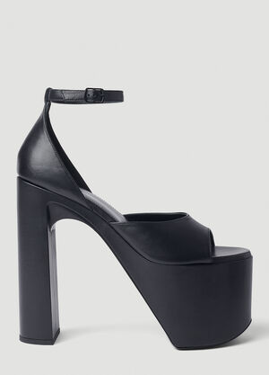 Gucci Camden Platform Heeled Sandals Black guc0250186