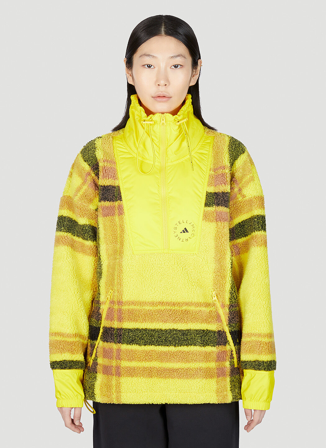 Adidas by stella mccartney fleece deals sweatshir