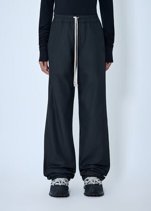 Moncler + Rick Owens Elasticated Drawstring Pants Black mcs0363015