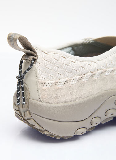 Merrell 1 TRL Jungle Moc Woven Slip-On Shoes Cream mrl0156004
