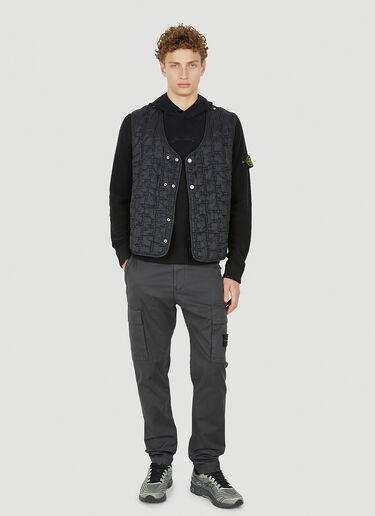 Stone Island Compass Patch Cargo Pants Grey sto0150113