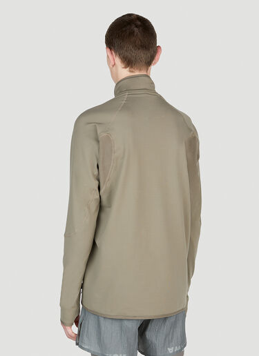 Ghostfleece Half Zip Sweatshirt Satisfy Ghostfleece Half Zip Sweatshirt Khaki sat0151012