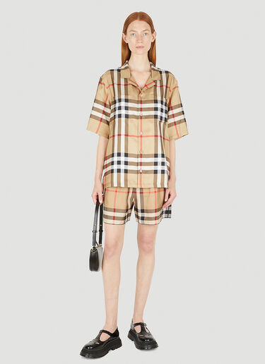 Burberry Tawney 短裤 米 bur0248021