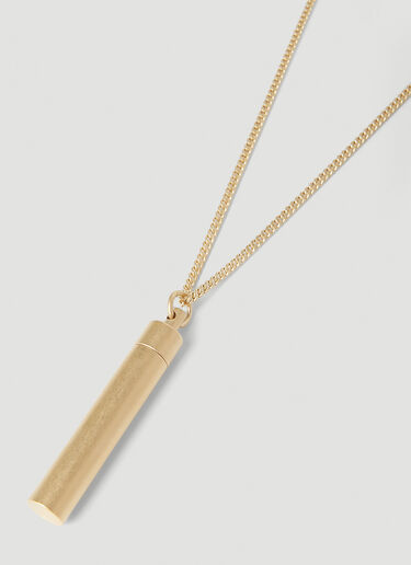 Powder Necklace Vetements Powder Necklace Gold vet0154024
