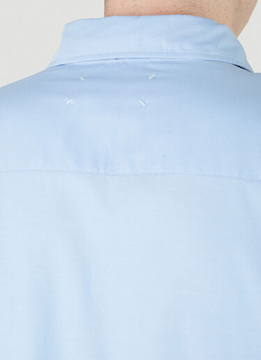 Maison Margiela オーバーサイズシャツ ブルー mla0145002