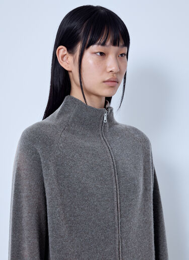 Our Legacy Dash Zip Cardigan Beige our0265013