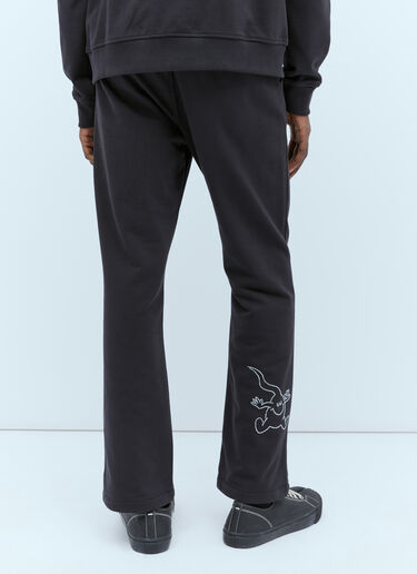 Carne Bollente Cum Down Track Pants Black cbn0354001