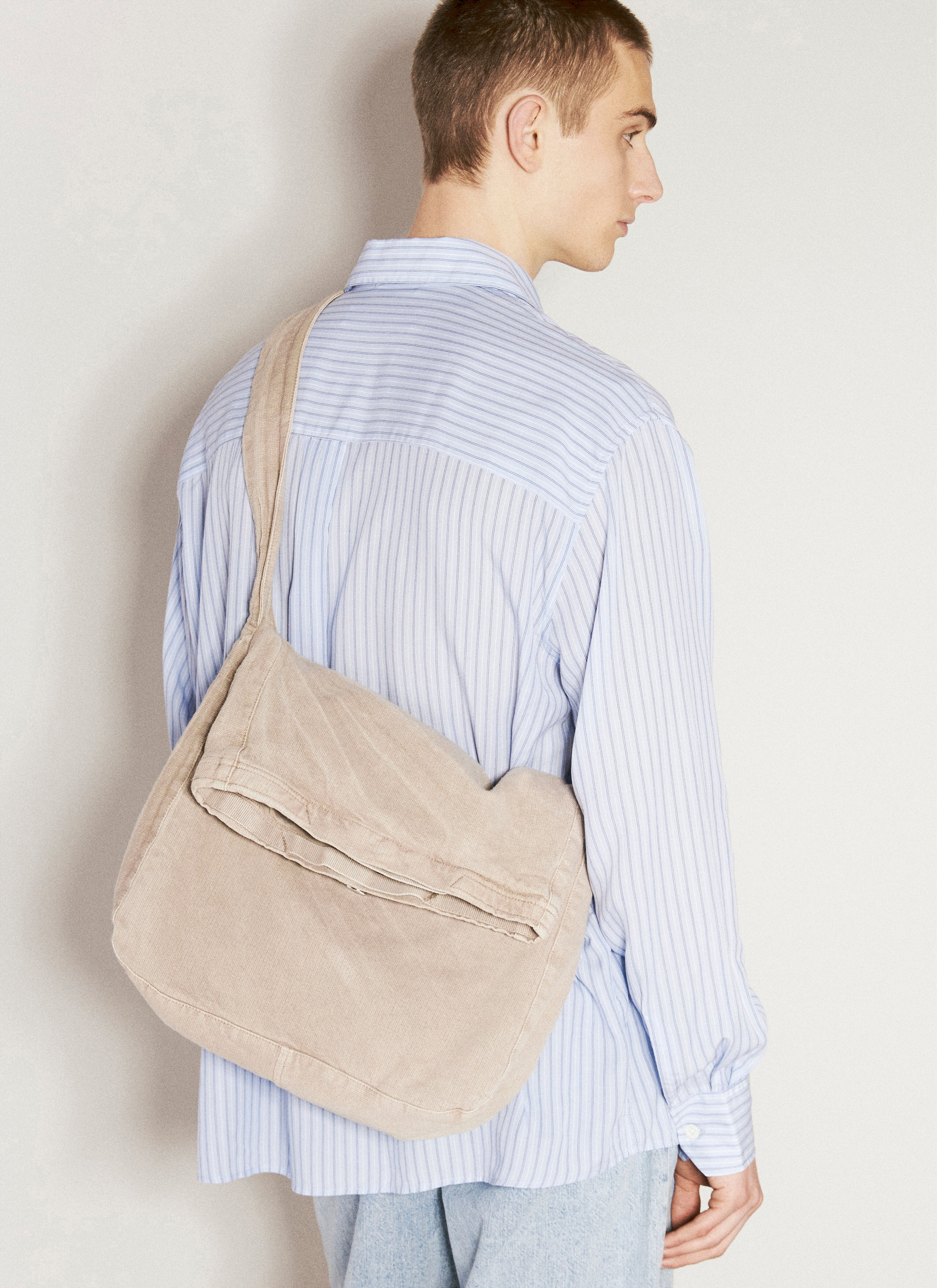 Canvas sling tote bag hotsell