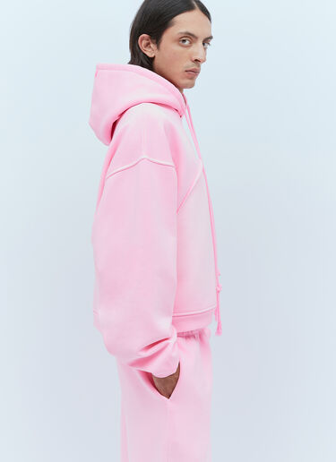 ERL Swirl Fleece Hooded Sweatshirt Pink erl0153003