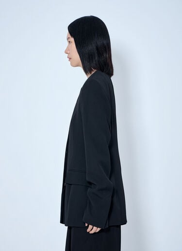 Toteme Collarless Evening Blazer Black tot0265059