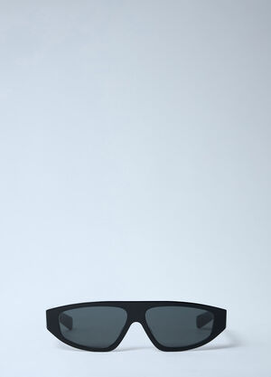 Prada Rectangular Acetate Sunglasses Black lpr0362001