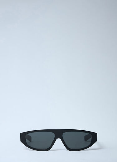Prada Rectangular Acetate Sunglasses Black lpr0362001