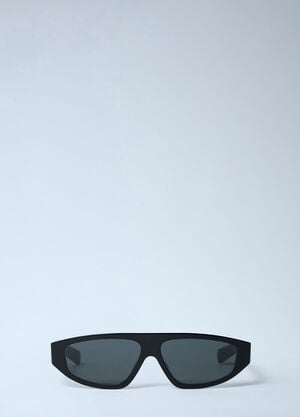 Prada Rectangular Acetate Sunglasses Black lpr0362001