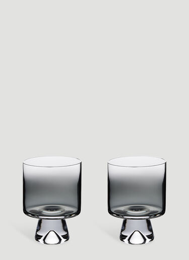 Tom Dixon Tank Low Ball Set-of-Two Glasses Black wps0640126