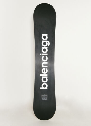 Balenciaga Logo Print Snowboard Black bal0155114