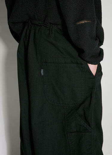 Yohji Yamamoto Y-베이커 팬츠 블랙 yoy0154003