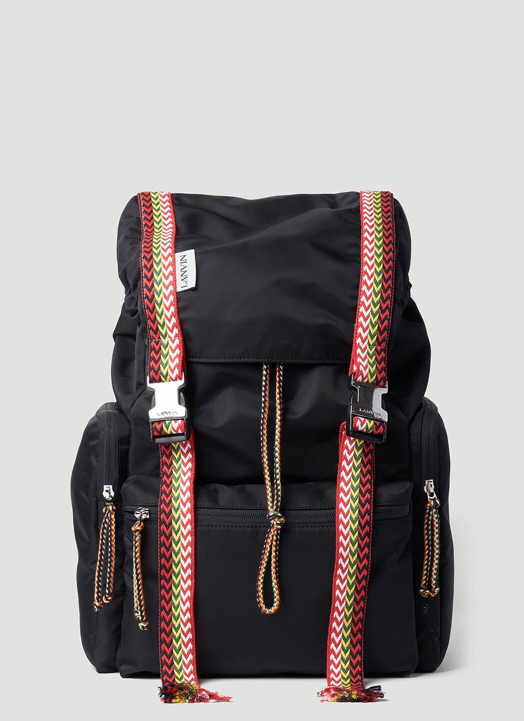 Versace Curb Backpack Black ver0153045