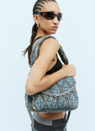 Diesel Charm-D Medium Shoulder Bag Blue dsl0253041