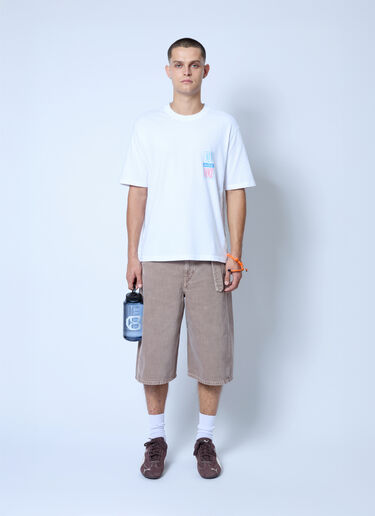 Logo Motif T-Shirt ACMH x Love International Logo Motif T-Shirt White acl0162003