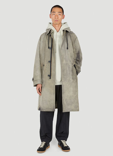 Applied Art Forms Modular Parka Coat Grey aaf0150001