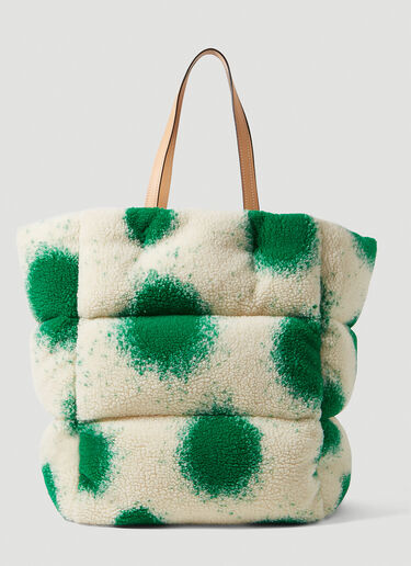 Moncler x JW Anderson Padded Medium Tote Bag Green mjw0249013