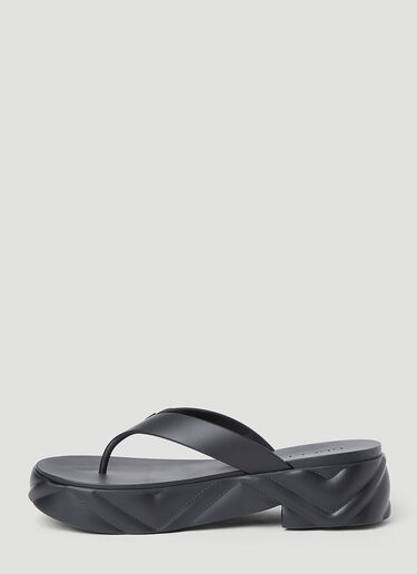 Gucci Thong Platform Sandals Black guc0253111