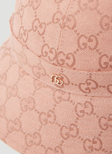 GG Canvas Bucket Hat Gucci GG Canvas Bucket Hat Pink guc0253147