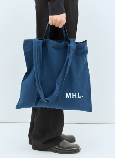 MHL by Margaret Howell Canvas Tote Bag Blue mhl0158012