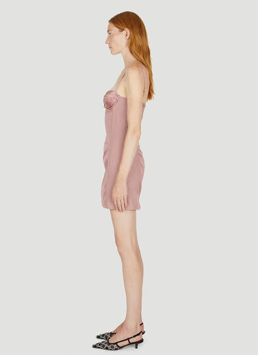 Gucci Quilted Chemise Mini Dress Rose guc0250001