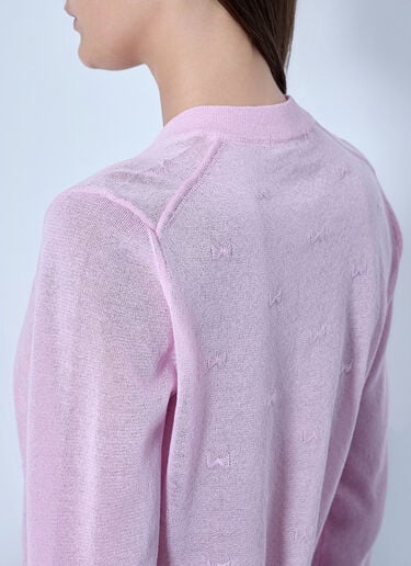 LN-CC® - Cecilie Bahnsen: Pretty Bow Knit Cardigan - Pink Cecilie Bahnsen Pretty Bow Knit Cardigan Pink cec0266018