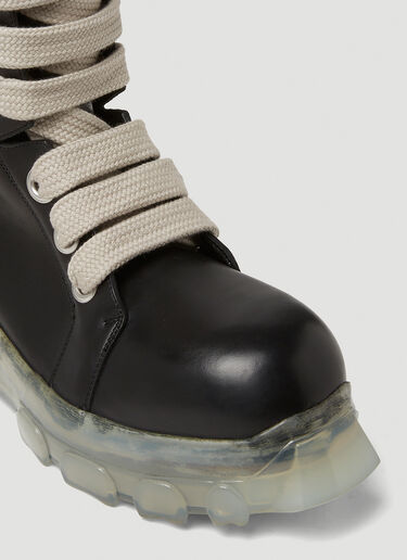 Rick Owens Beatle Lace Up Boots Black ric0147025