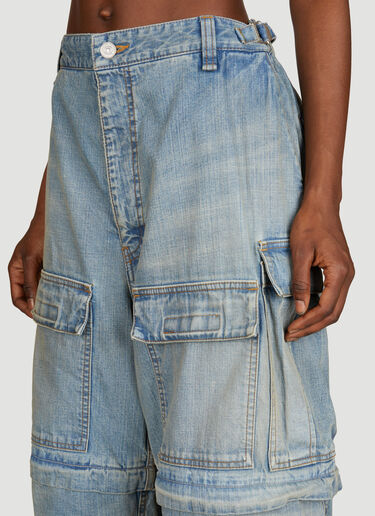 Balenciaga 카고 팬츠 블루 bal0255018