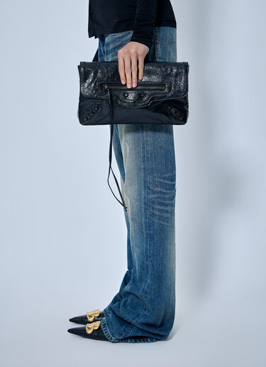 LN-CC® - Balenciaga: Le City Clutch - Black Balenciaga Le City Clutch Black bal0265024
