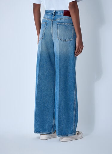 Wide-Leg Five-Pocket Jeans Gucci Wide-Leg Five-Pocket Jeans Light Blue guc0261124