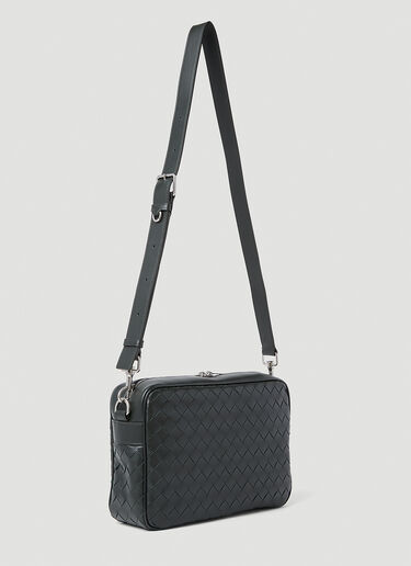 Bottega Veneta Intrecciato Crossbody Bag Dark Green bov0153037