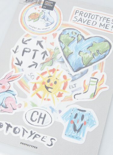 PROTOTYPES Proto Prints 01 Stickers Cute White prt0348011