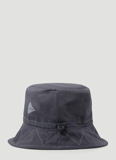And Wander 60/40 Bucket Hat Black anw0146041