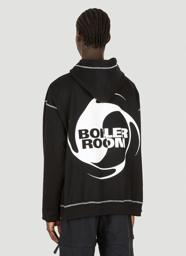 Boiler Room Motion Hooded Sweatshirt Black bor0348010