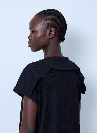 LN-CC® - Pleats Please Issey Miyake: A-Poc Slice Shirt - Black Pleats Please Issey Miyake A-Poc Slice Shirt Black plp0266006