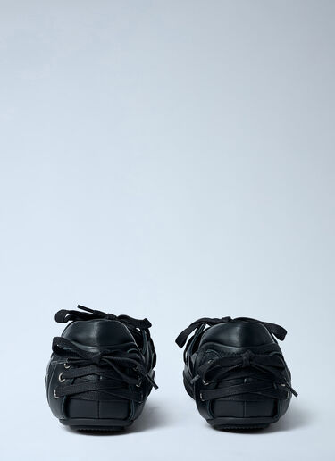 Leather Lace-Up Sneakers Acne Studios Leather Lace-Up Sneakers Black acn0162025