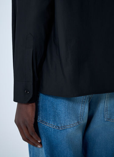 MM6 Maison Margiela Hybrid Shirt Jacket Black mmm0162002
