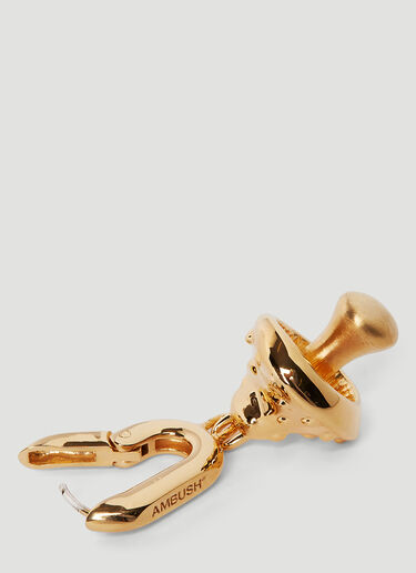 Ambush Small Mushroom Charm Earrings Gold amb0149033